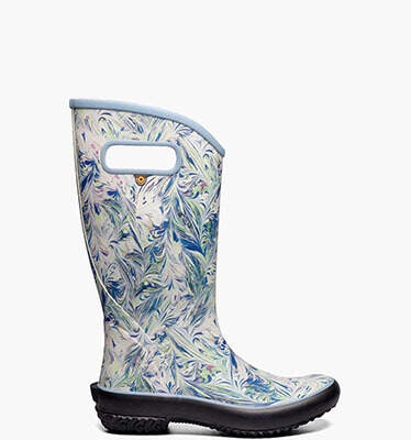 Bogs Outdoor Boots Womens Night Garden Print WP Rain Pull On 72649