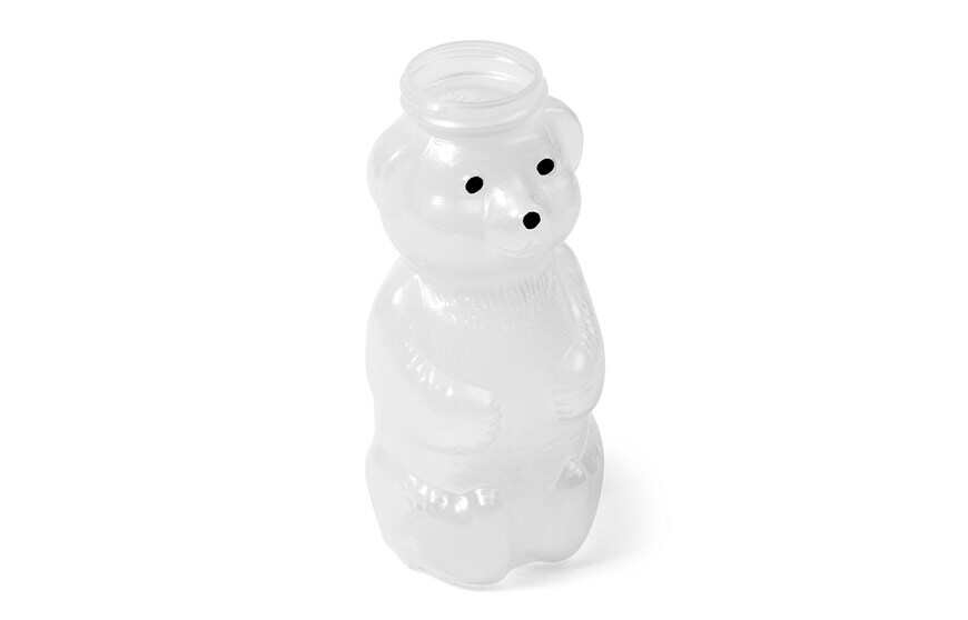 Details about   Plastic Squeeze Bear Bottle Container 12 OZ Honey Bee Jar Dispenser ~ 3 PK 