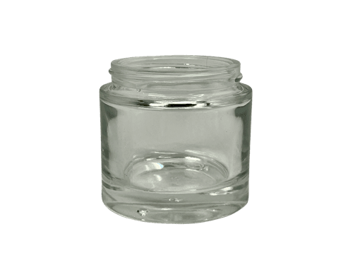 100 ml Clear Glass Heavy Wall Jar