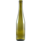 12 Antique Green Stretch Neck 375 ml Glass Beer Wine Bottles Vase Bottletrees 