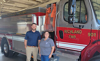 Keller Trucking proudly supports the South Richland Volunteer Fire Department