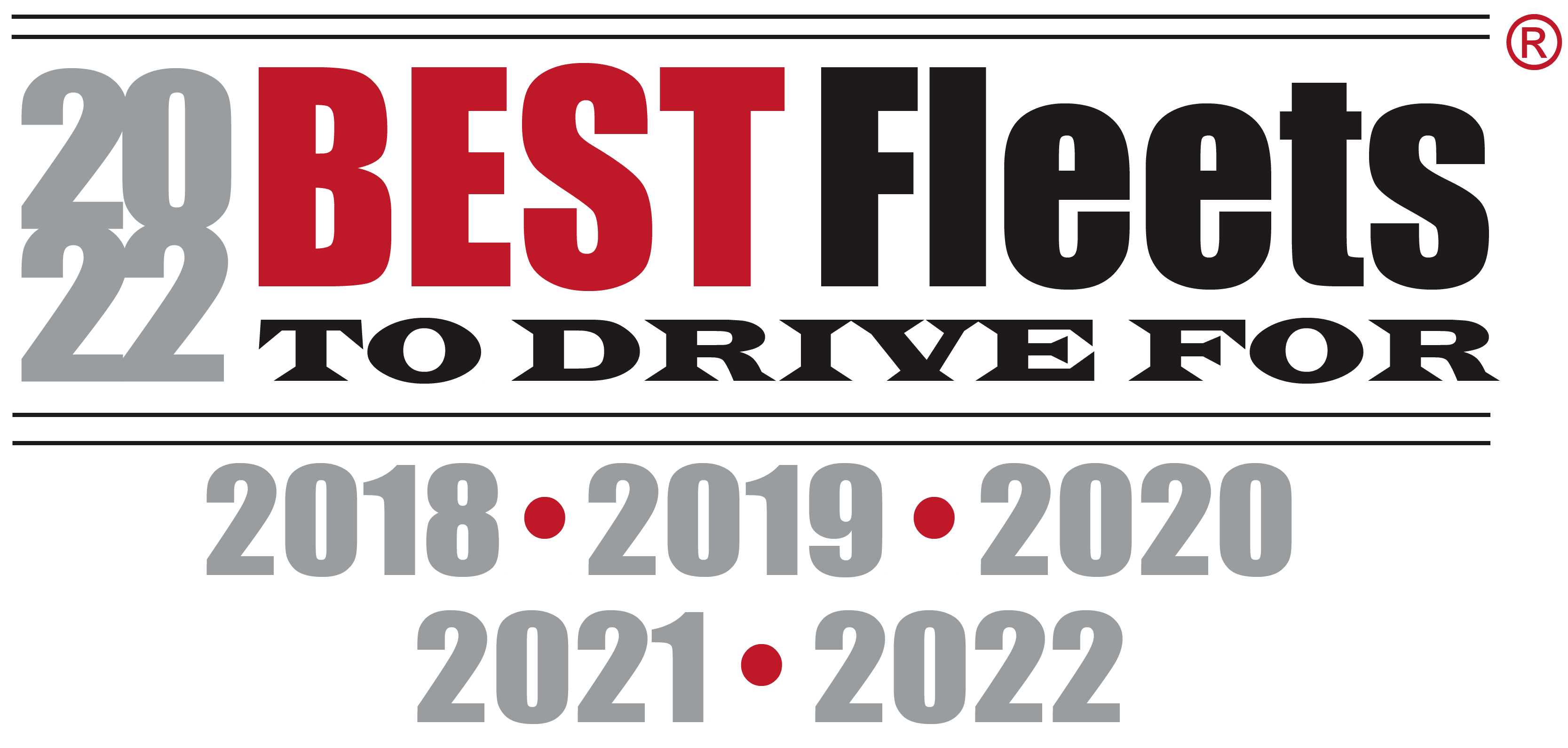 2022 Best Fleets to Drive For | 5 Consecutive Years
