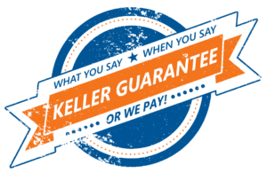 Keller Performance Guarantee Logo 2023