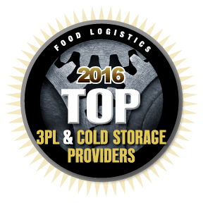 2016 Top 3PL & Cold Storage Provider