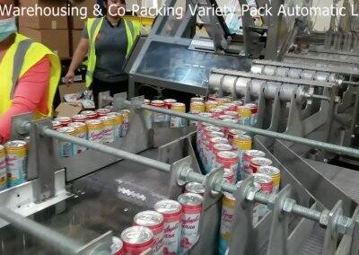 Keller Warehousing & Co-Packing Variety Pack Automatic Line
