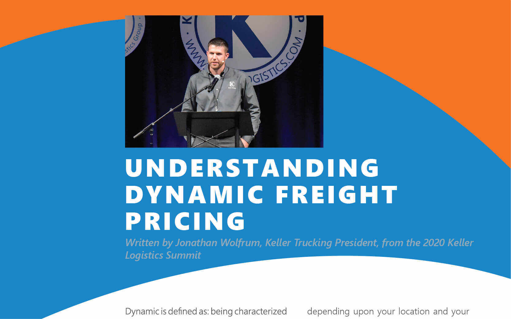 Understanding Dynamic Freight Pricing with Jon Wolfrum Keller Trucking 