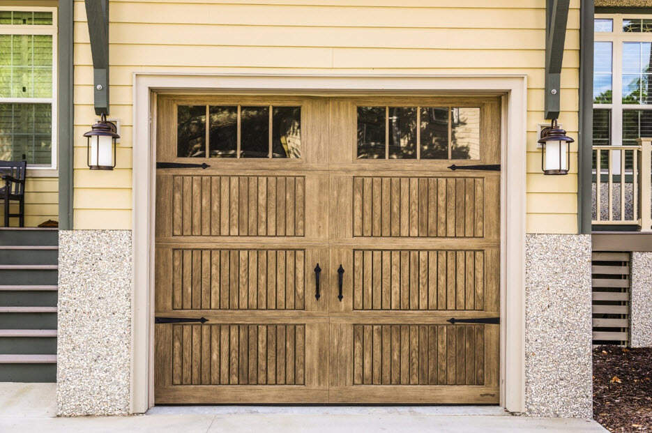 Amazing Wood Garage Door Alternatives, Real Wood Garage Doors