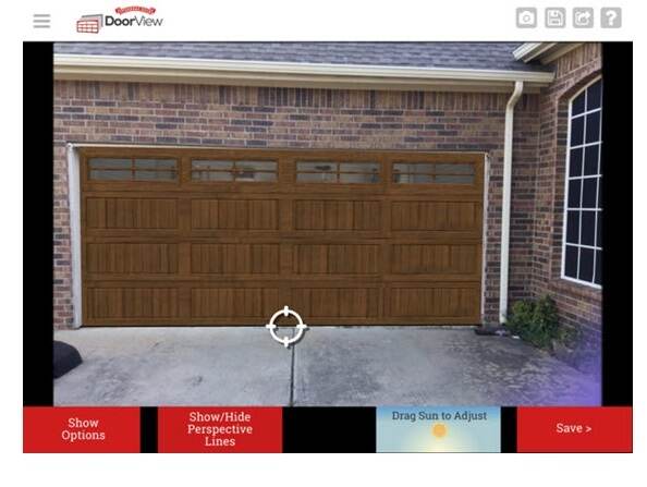 garage door design tool