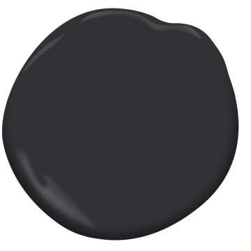 black paint colorswatch