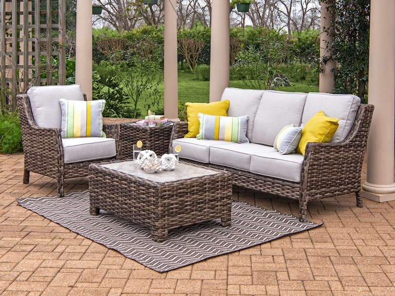 Living Room Cabo Caribou Outdoor Wicker, Cabo Outdoor Furniture