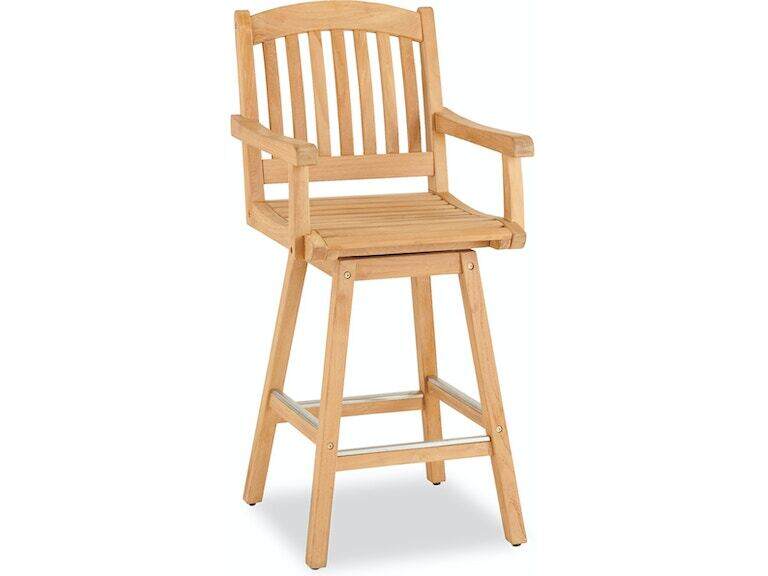 Outdoor Patio Eastchester Solid Teak, How To Lubricate A Swivel Bar Stool