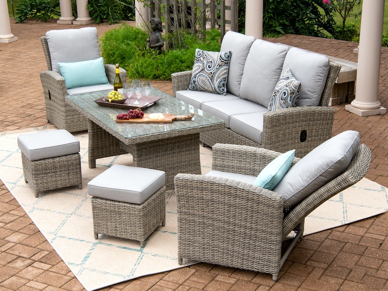 Tuscany Oyster Outdoor Wicker, Himark Patio Furniture Replacement Parts