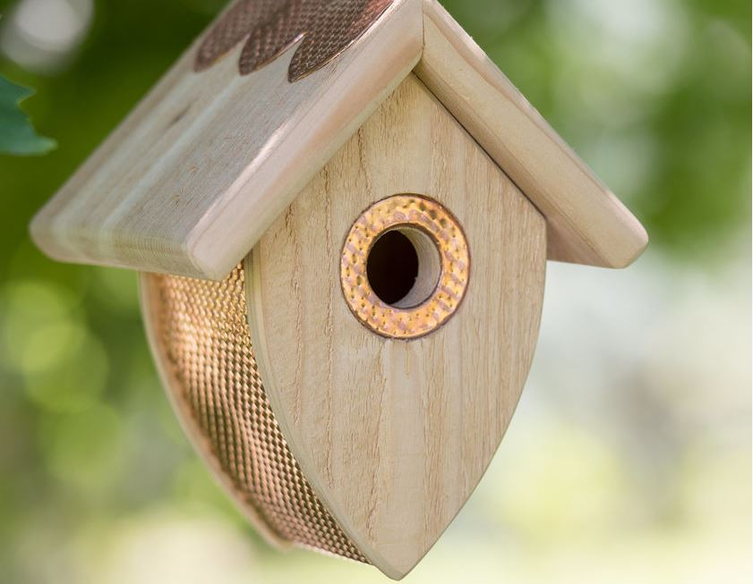 Bird House Window Birdhouse W/ Suction Cup Nest For Garden/Outdoor Birds Feeding 