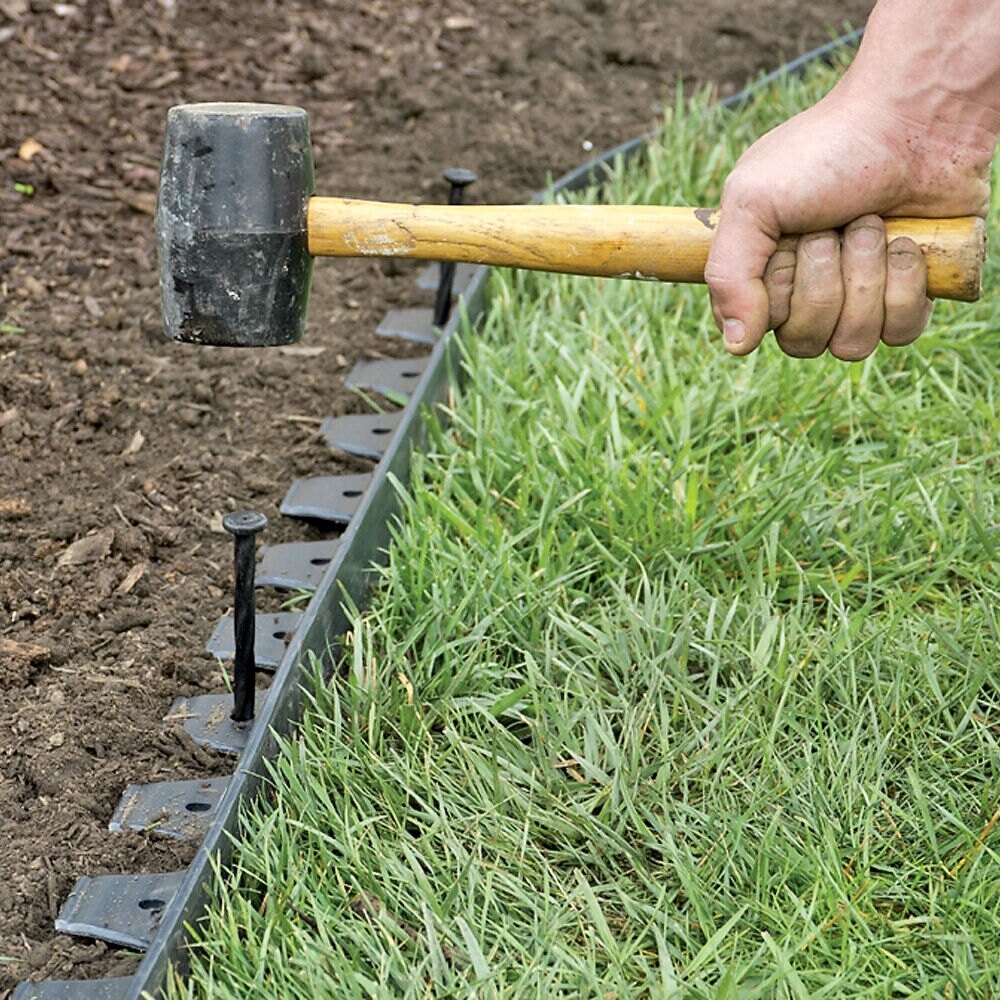 No Dig Garden Edging Easyflex, How To Install No Dig Garden Edging
