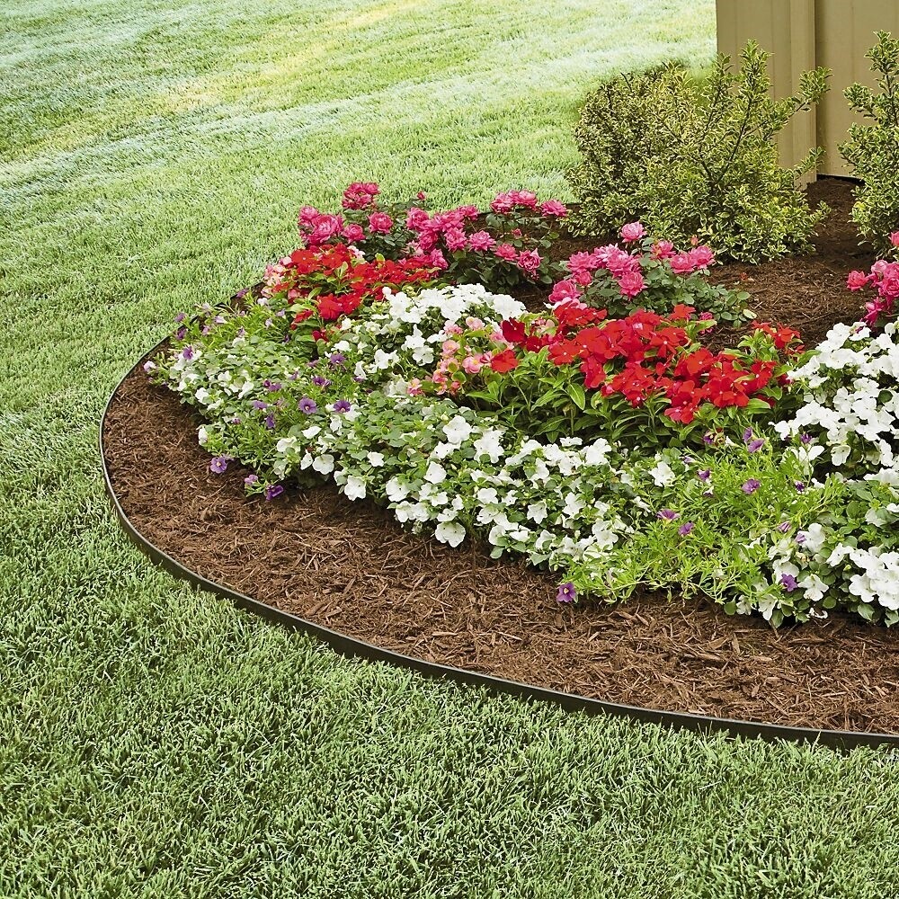 Details about   Lawn Edging Gardening Kit Tough Flexible No-Dig Landscape Yard Border Flower Bed 