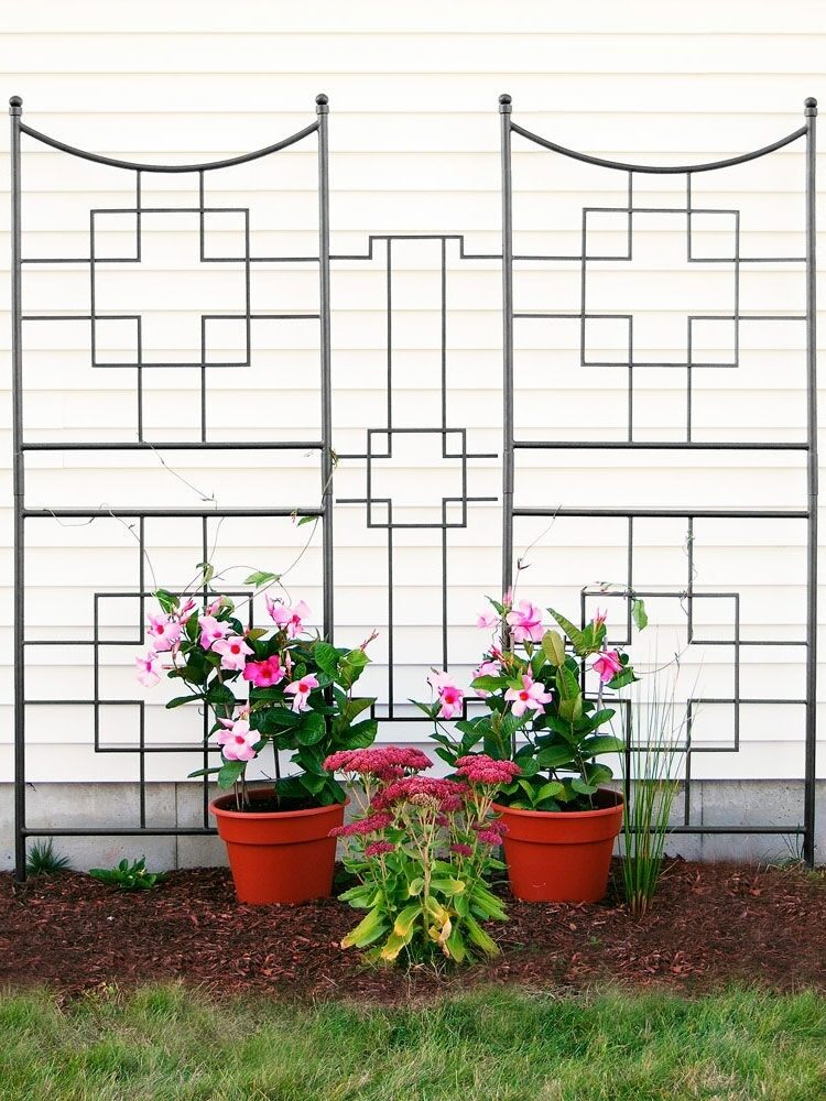 Achla Designs Flowerpot Container Garden Trellis 
