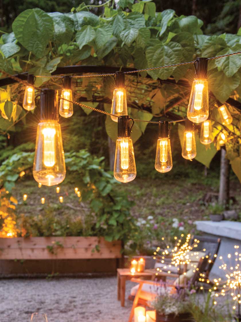 Solar Lampion Kette 10x LED Farben bunt Garten Terrasse Balkon Leuchte Deko Weg 