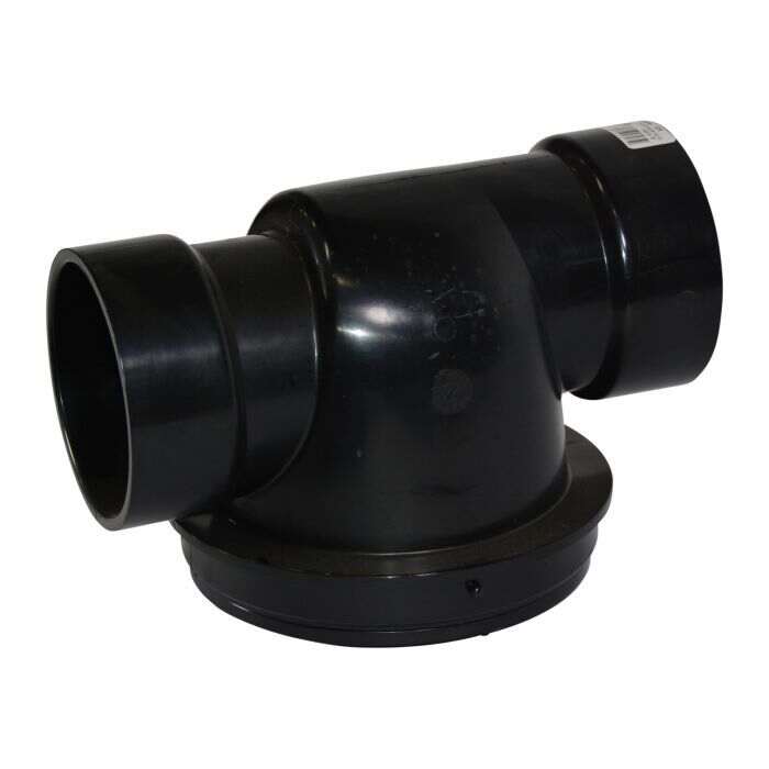 3" Lightweight & Easy to Install PVC Backwater Valve for Backflow Protection 