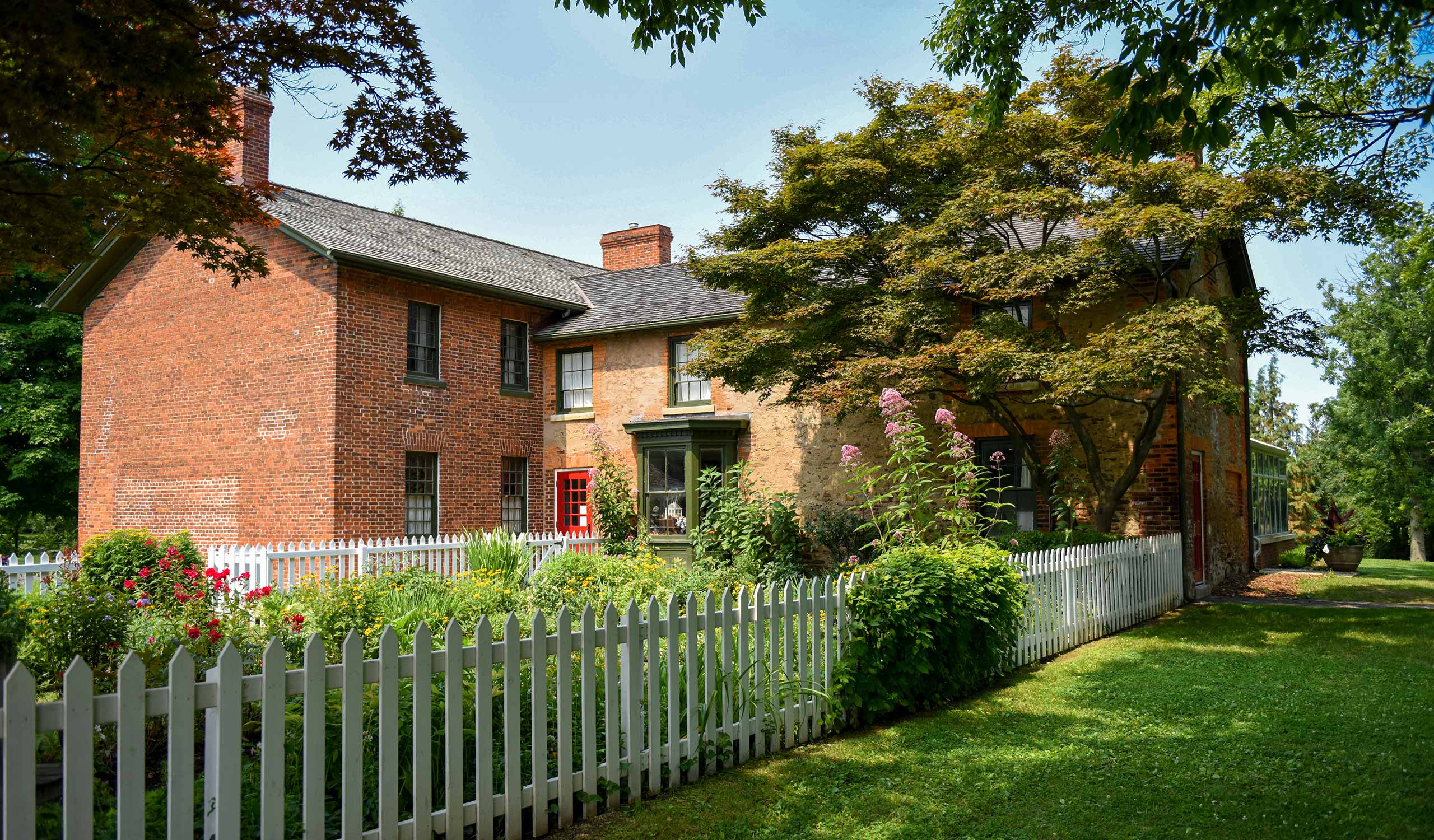 Exterior of historic McFarland House