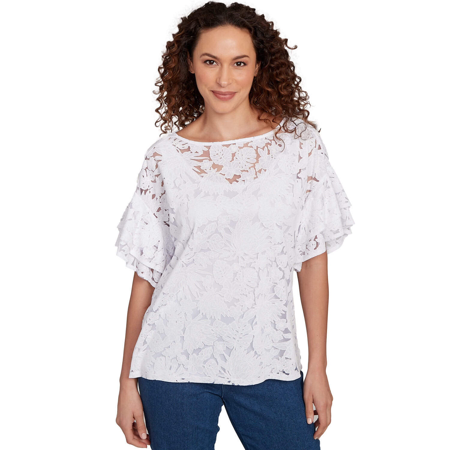 Women's Puff Print | Ruby Rd. Women's Puff Print | Ruby Rd.