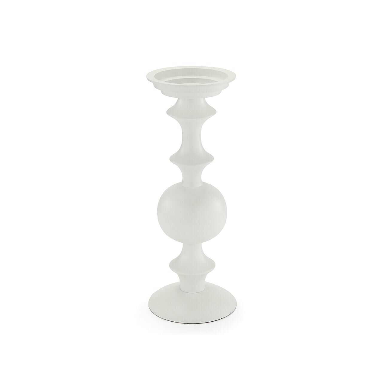 White Pedestal Pillar Holder 13