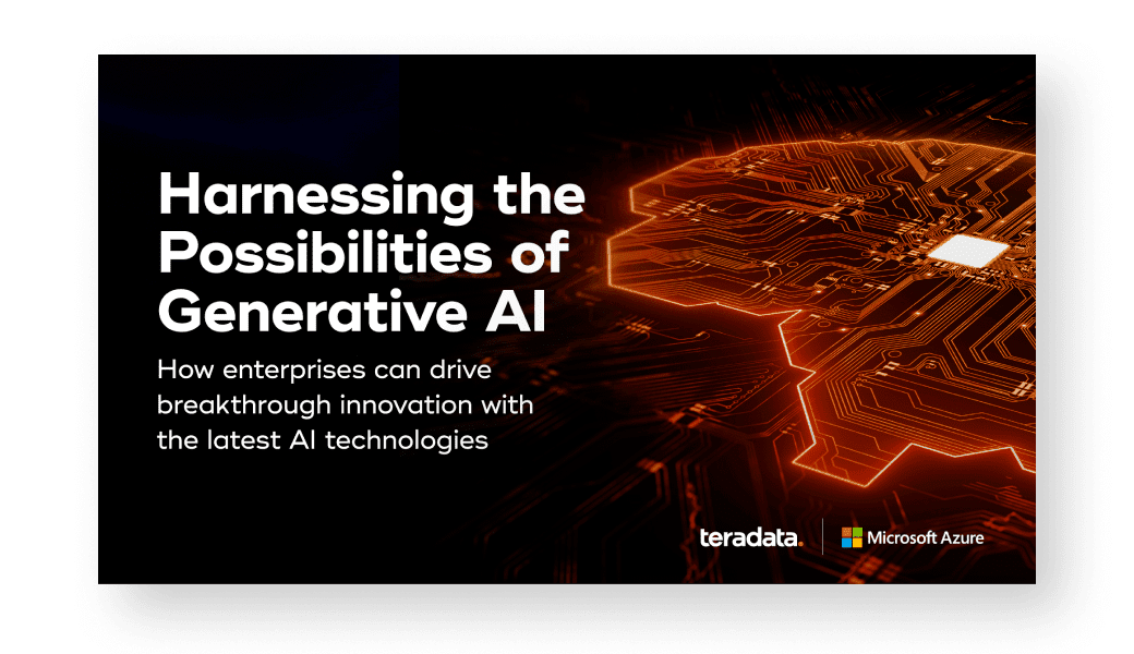 Ebook on driving breakthrough innovation with the latest generative artificial intelligence technologies