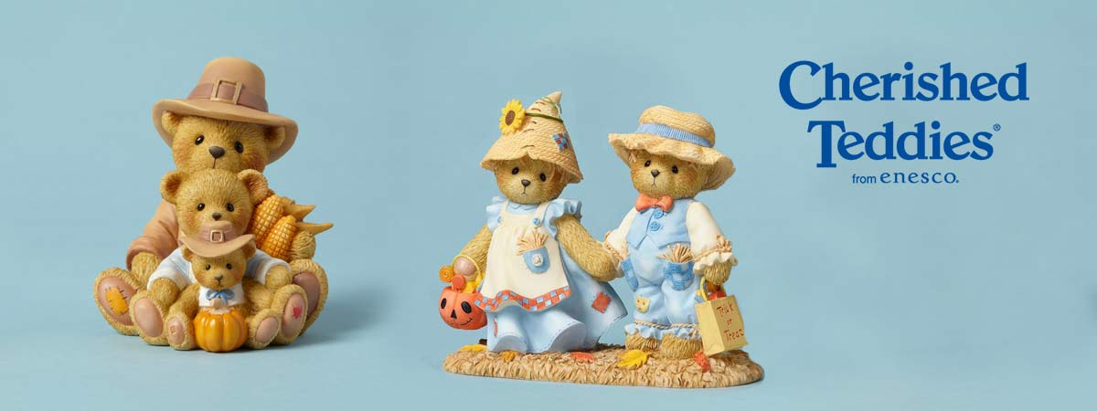 cherished teddy bear figurines