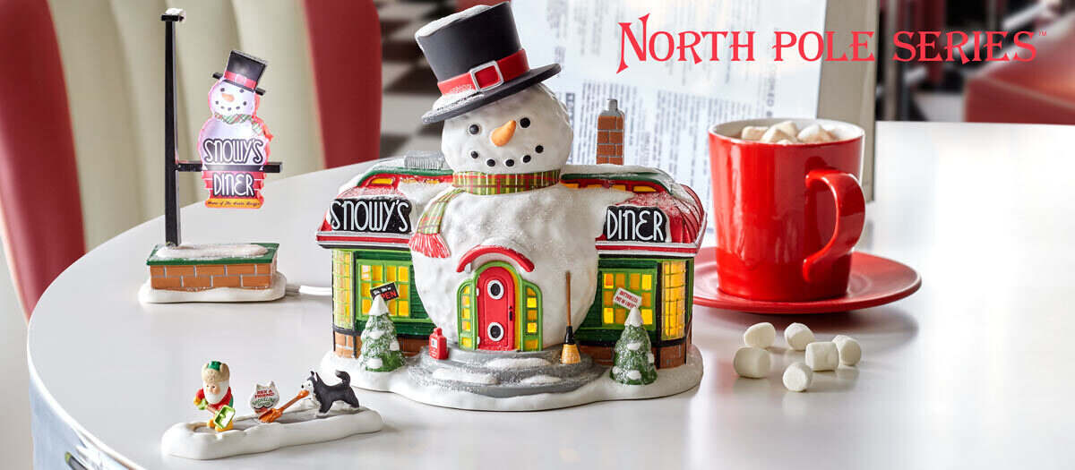 Department 56 North Pole Village Rebel with a Dog Accessory 2 inch