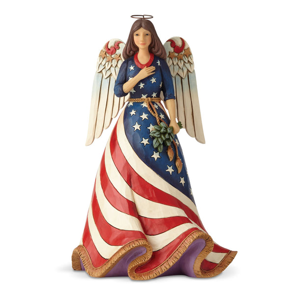 Enesco Heartwood Creek Patriotic Statue of Liberty Figurine 