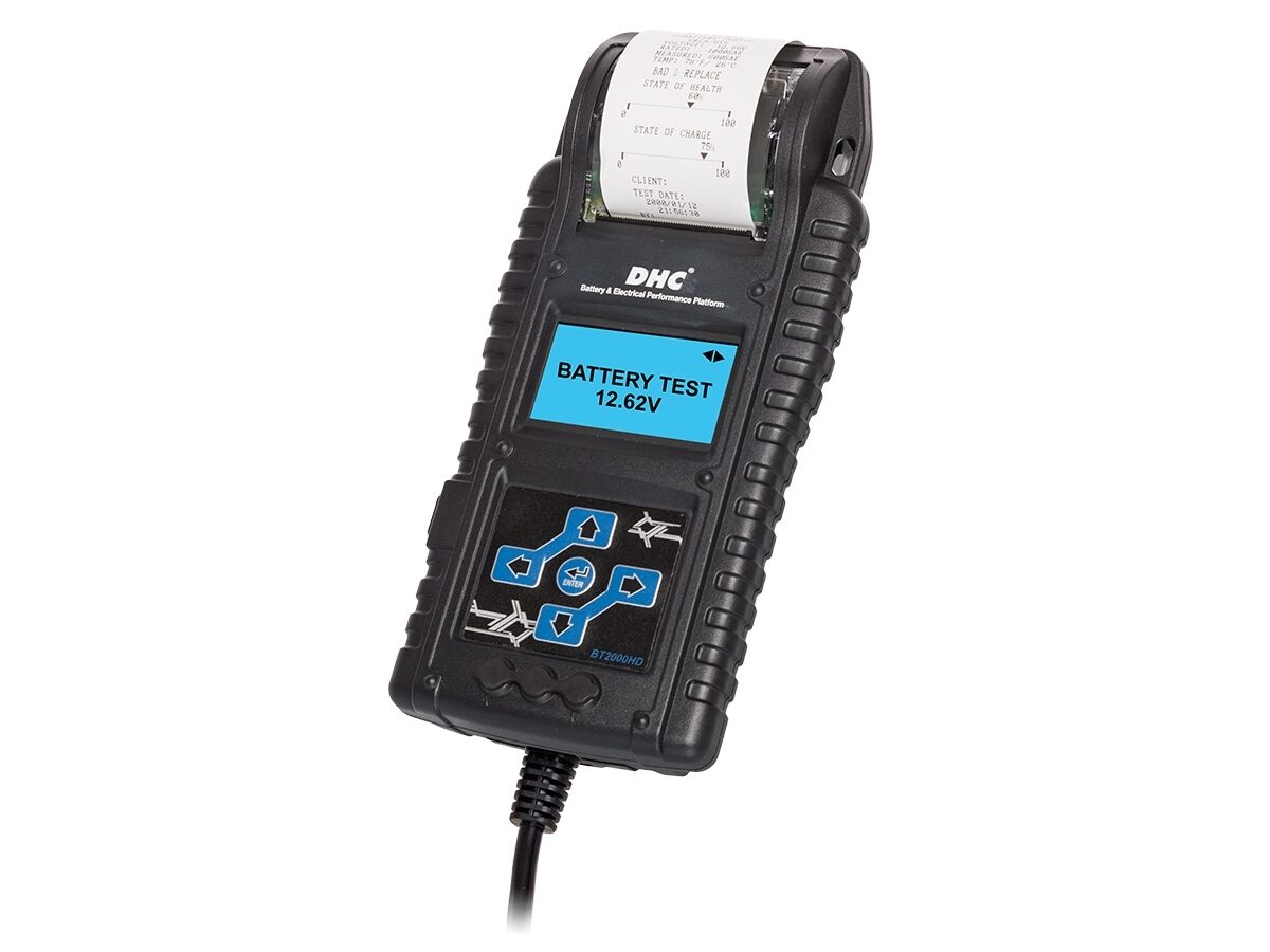 Car Portable Battery Tester 12V Battery Performance Evaluate Diagnostic Tool US 