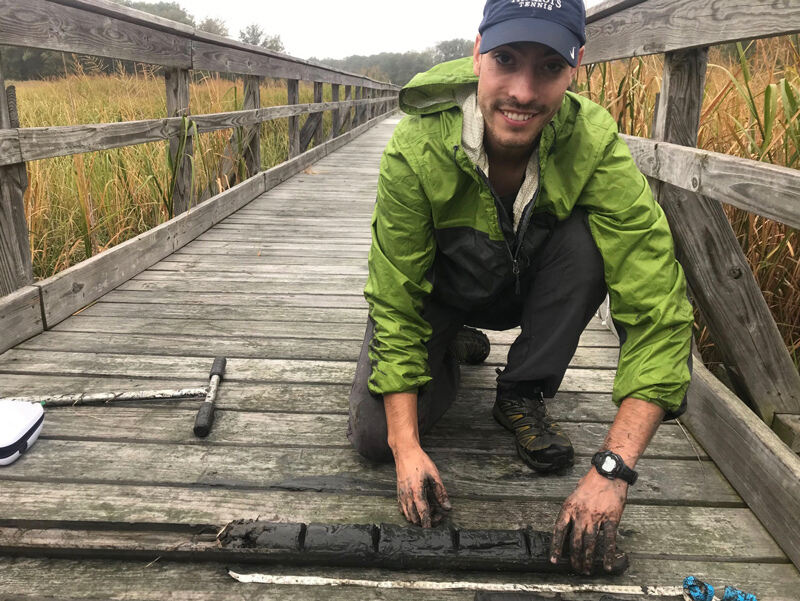 Sean Fettrow is a University of Delaware doctoral student and researches the complex nature of coastal wetlands.
