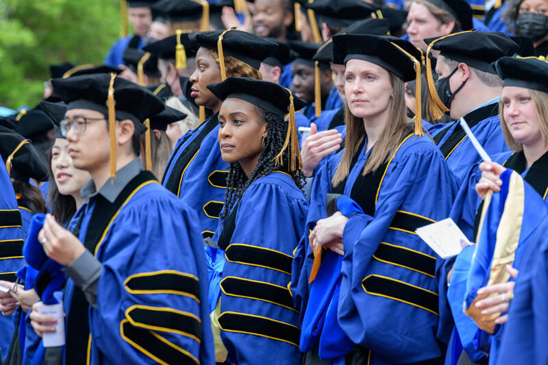 Concentration and focus are crucial to obtaining a doctorate in any field and UD’s newest doctoral degree holders brought some of that concentration and focus to Thursday’s Hooding Ceremony.
