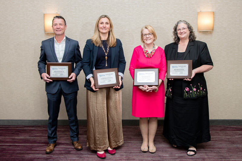 The 2020 and 2021 Ratledge Family Award winners include Gerald Joseph McAdams Kauffman, Jr., Allison Karpyn, Kathleen Splane and Maria Pippidis. (Not pictured: Nancy Gregory.)