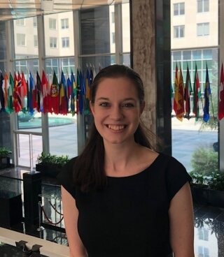 UD senior Megan Fuglestad has held four internships with the U.S. Department of State. 