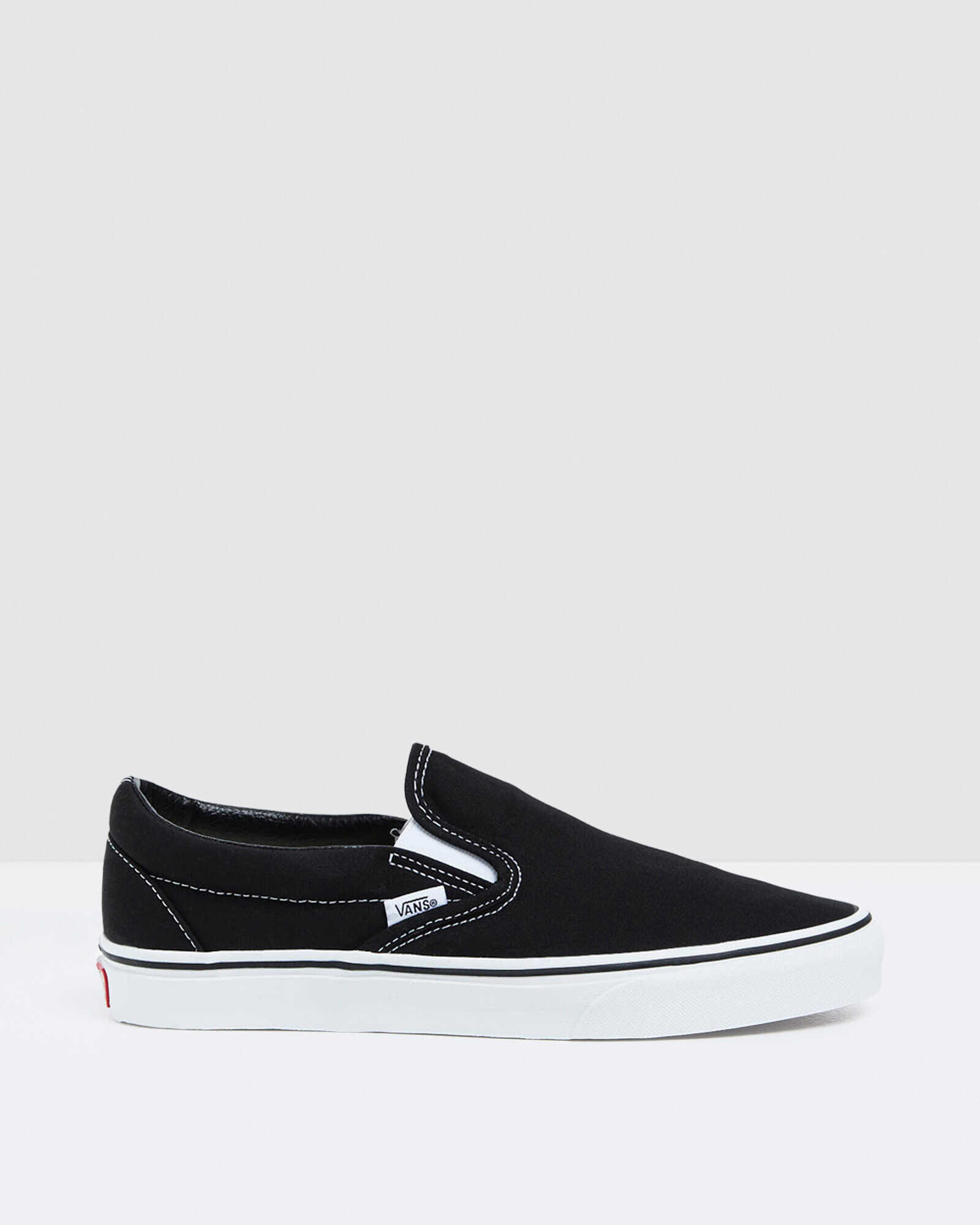 Vans Classic Slip On Sneakers Black/White | Footwear | Shop | General Pants