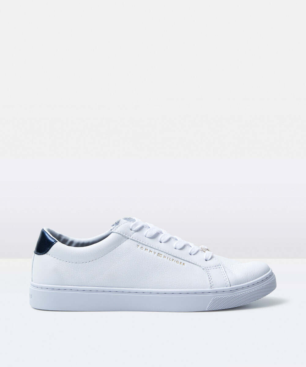 Essential Leather Sneakers White 