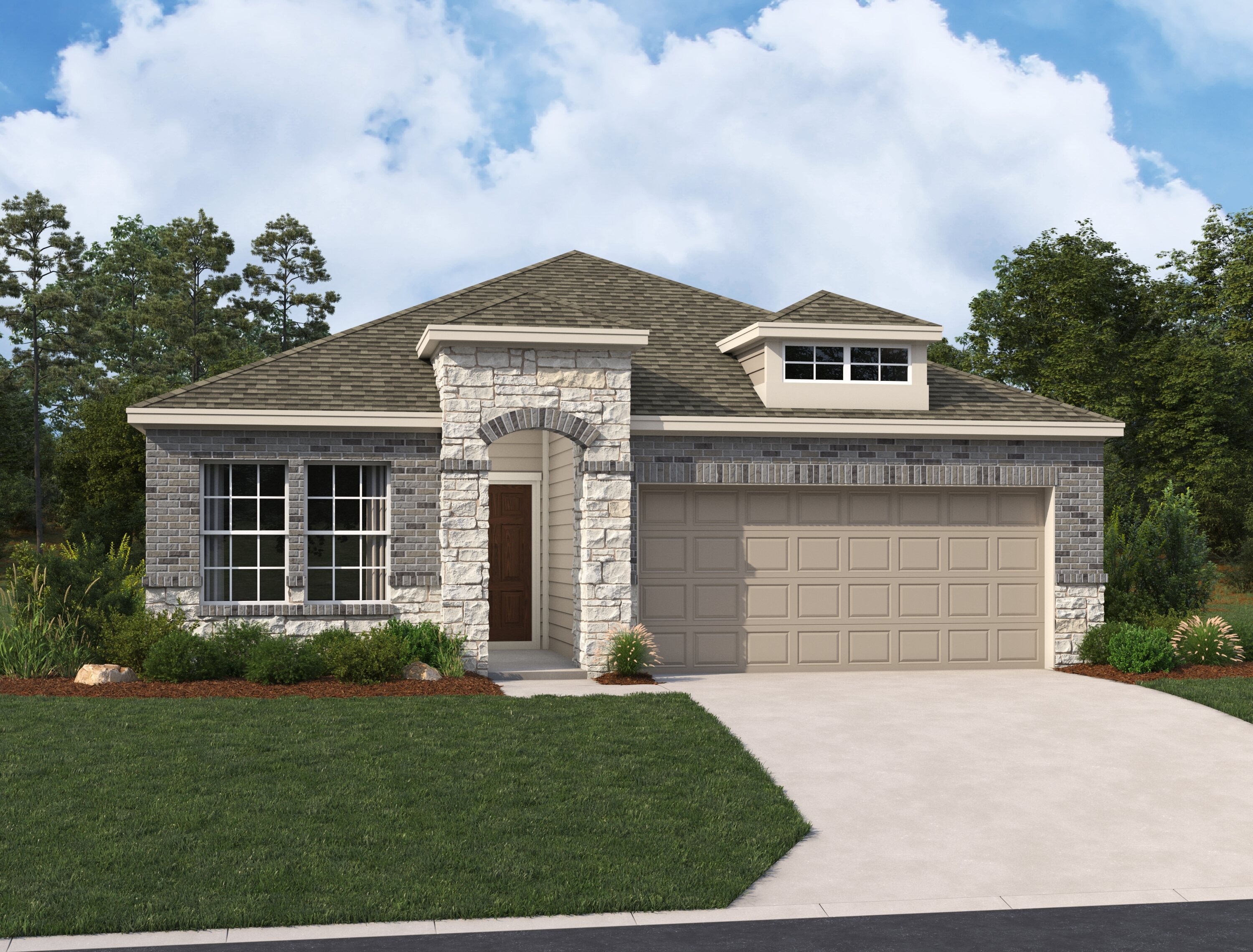 Prism New Home Plan for Enclave at Hennersby Hollow in San Antonio ...
