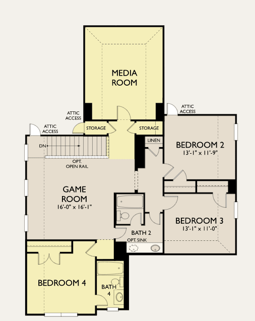 Second Floor Options
