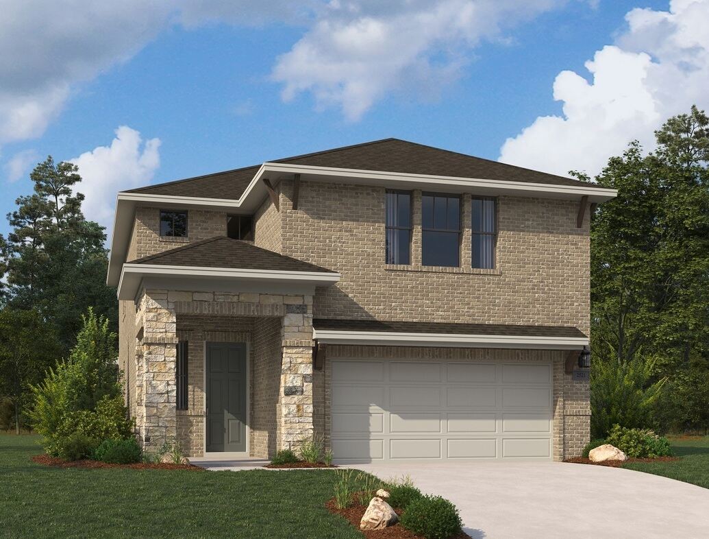 Willett New Home Plan for Creekview Fossil Ridge in Pilot Point ...