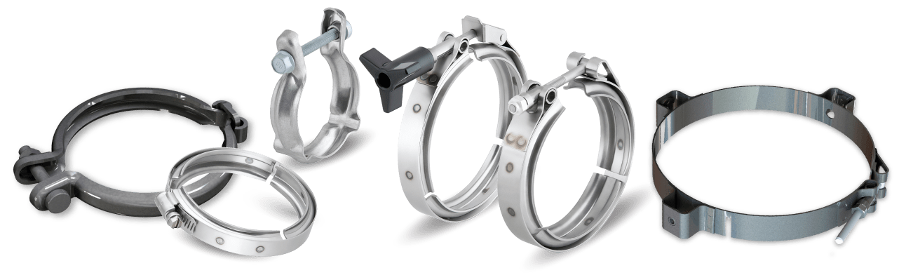 221013 T-Bolt Clamp for use with 4.50 or 4.75 Inside Diameter Hose Coupling Part Number 
