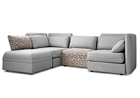 Off white sectional couch