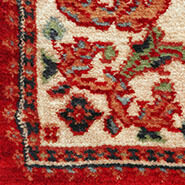 Clean oriental fine area rug