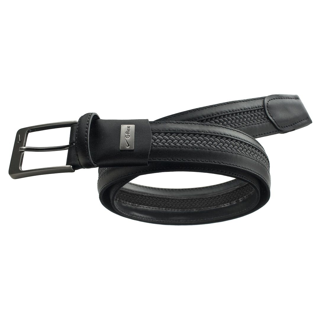 Nike Leather/Woven G-Flex Belt | PGA 