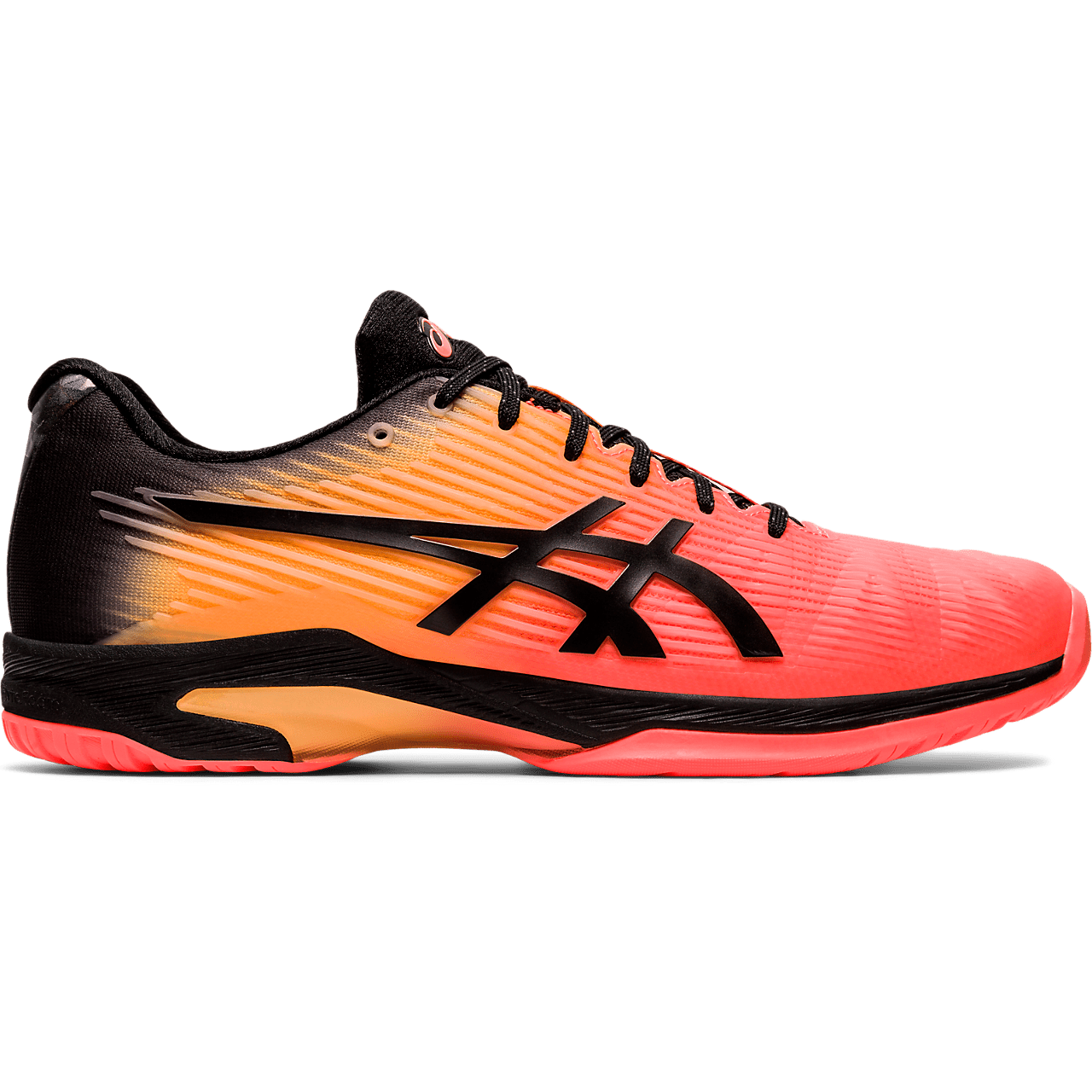 asics orange tennis shoes