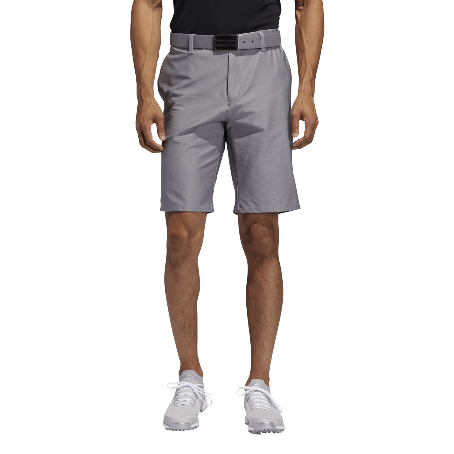 men's adidas 3 stripe golf shorts