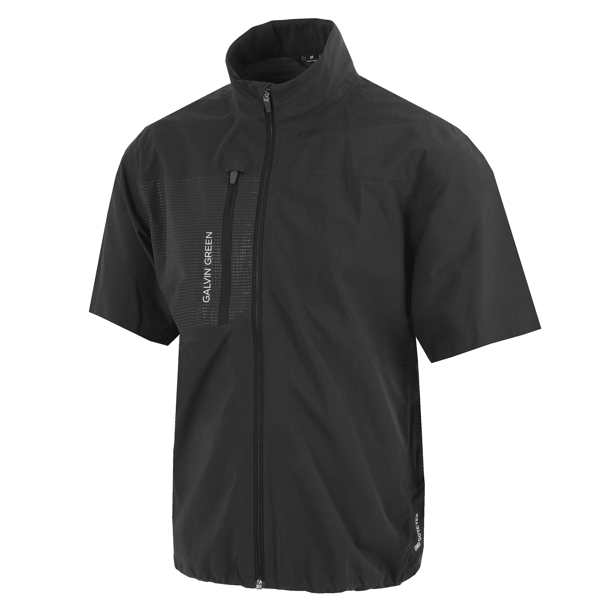mens short sleeve golf rain jacket