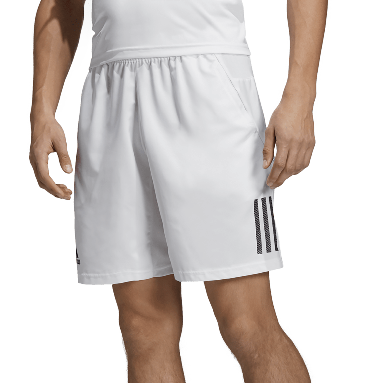 adidas tennis club 3 stripes shorts