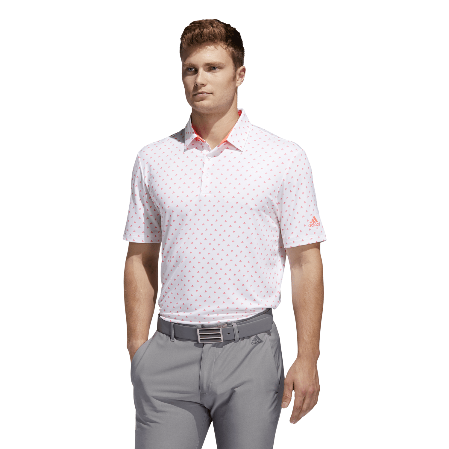 adidas ultimate365 badge of sport golf polo shirt