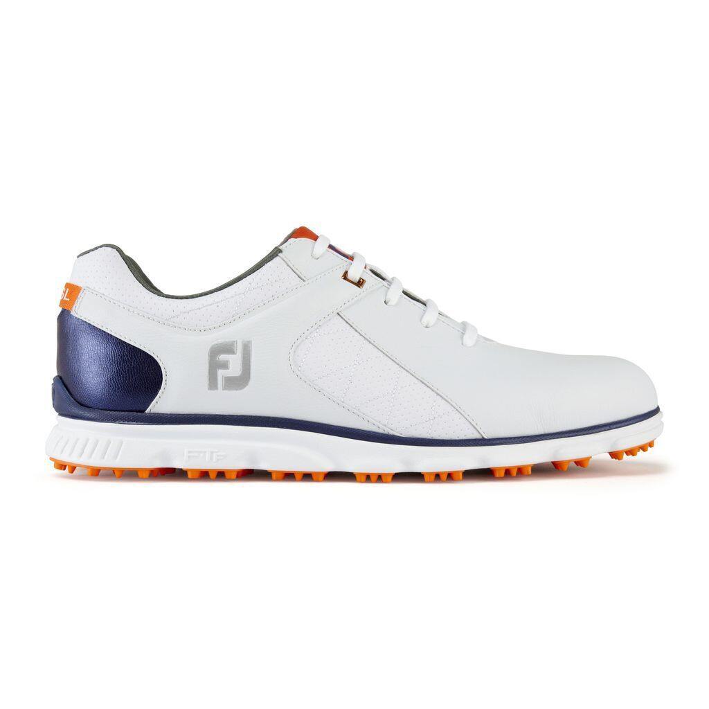 orange footjoy golf shoes