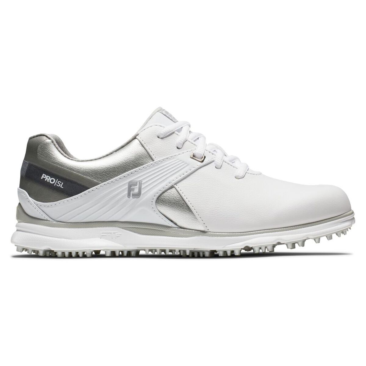 풋조이 우먼 골프화 FootJoy Pro,SL Womens Golf Shoe - White/Silver (Previous Season Style)
